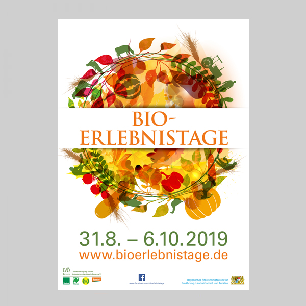 A1 Plakat Bio-Erlebnistage 2019