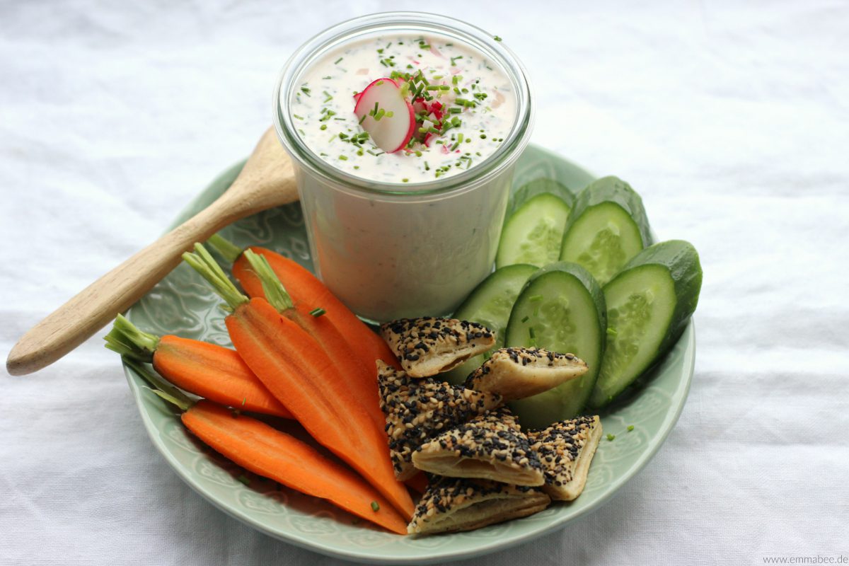 Bio-Rezept Radieschen-Feta-Dip