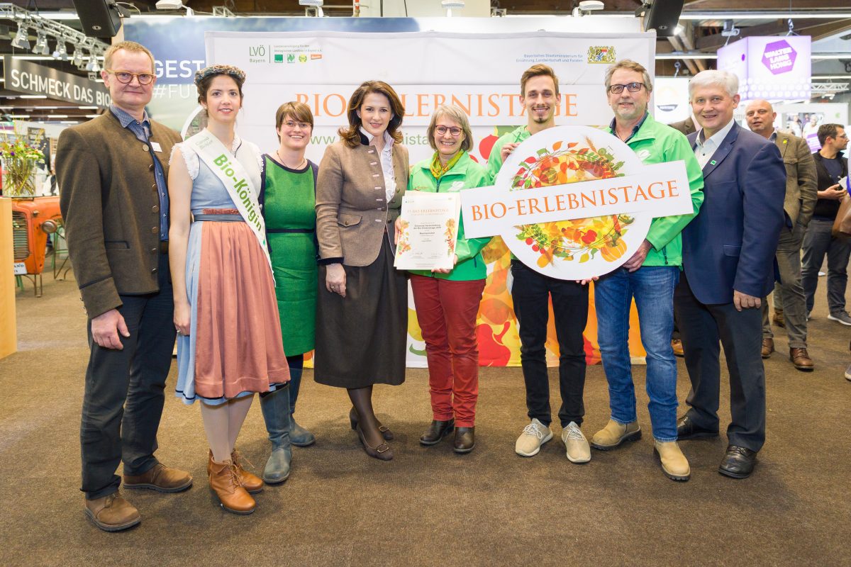 Gruppenbild Schönste Veranstaltung Baumannshof Bio-Erlebnistage 2019