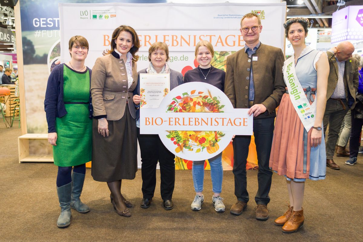 Gruppenbild Schönste Veranstaltung Schedlbauernhof Bio-Erlebnistage 2019