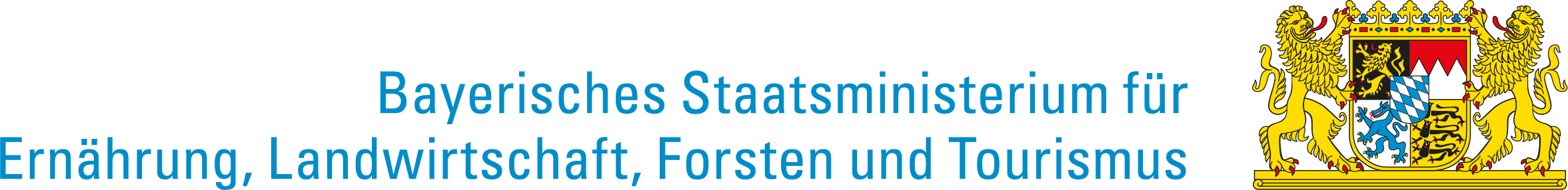 Logo des bayrischen Staatsministerium für Ernährung, Landwirtschaft und Forsten.